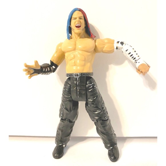 Jeff Hardy WWE Wrestling Figure Jakks Pacific 1999 WWF Titan Tron Live AEW - Picture 3 of 11